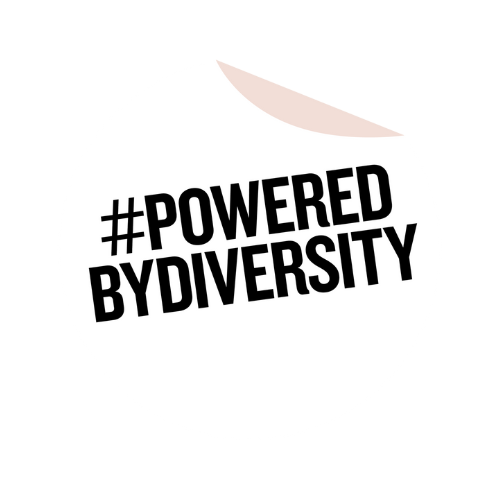 Logo for Powered by Diversity 