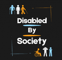 Disabled by Society Logo.