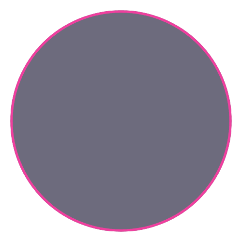 A blank grey circle as no picture provided. 